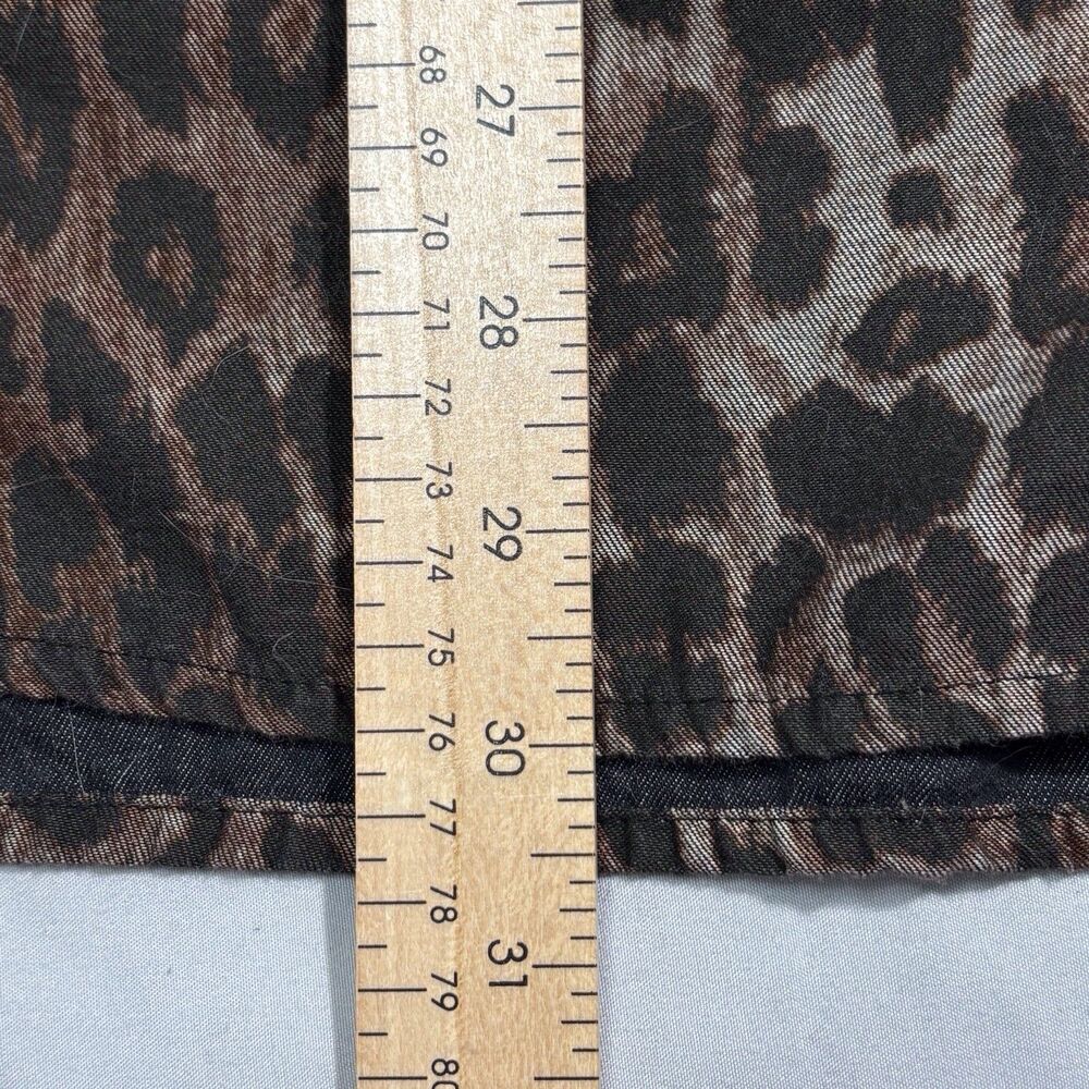 Johnny Was Embroidered Floral Leopard Print Tunic Top - Picture 11 of 11